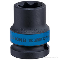 Головка KING TONY торцевая ударная TORX Е-стандарт 12, E18, L 38 мм